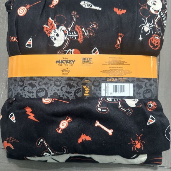 NEW Disney Mickey mouse Halloween pumpkin Pajamas set adult unisex XS. AA - Picture 2 of 3